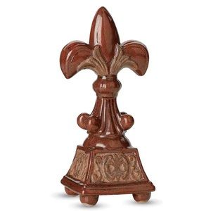 Fleur-de-lis Table Statue